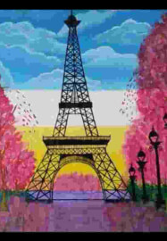 Nature and Floral Canvas Painting Class