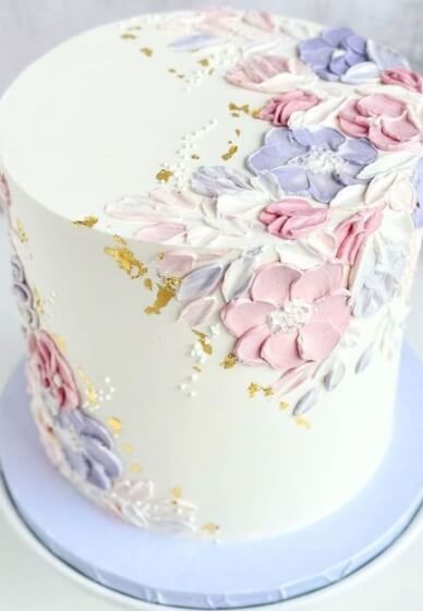 Palleted Flower Cake Decorating Class