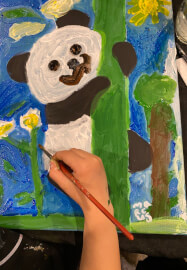 Panda Painting Class