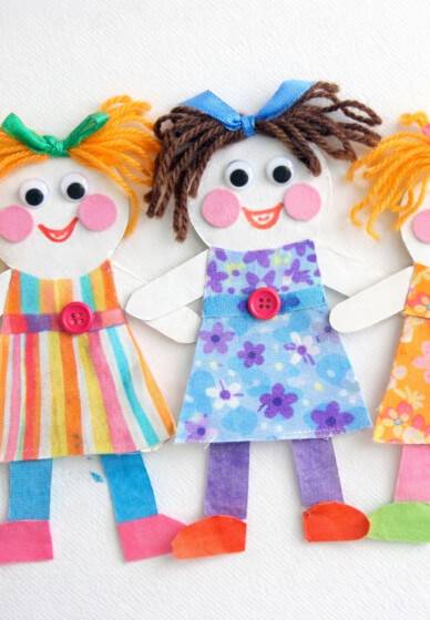 Paper Doll School Holiday Workshop for Kids