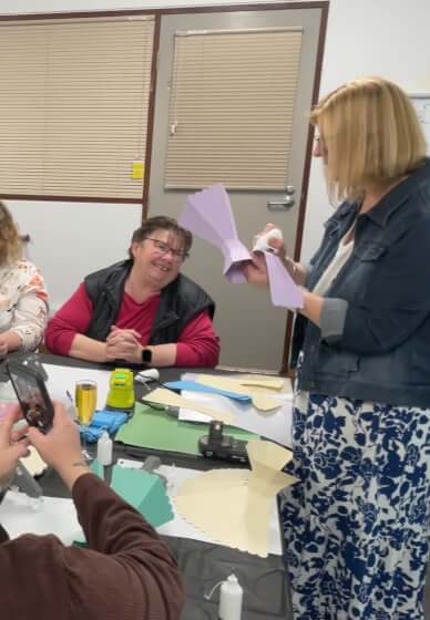 Paper Flower Making Workshop: Sip, Snip and Blooms