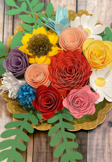 Paper Flower Making Workshop: Sip, Snip and Blooms