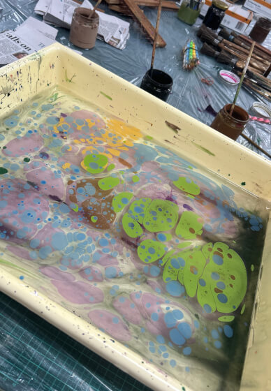 Paper Marbling Workshop