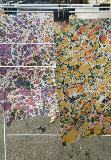 Paper Marbling Workshop
