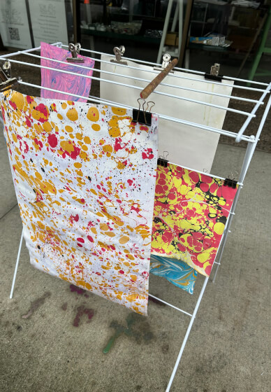 Paper Marbling Workshop