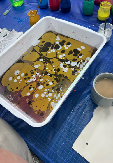 Paper Marbling Workshop