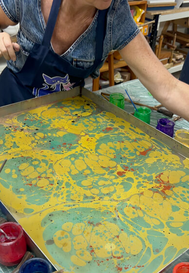 Paper Marbling Workshop