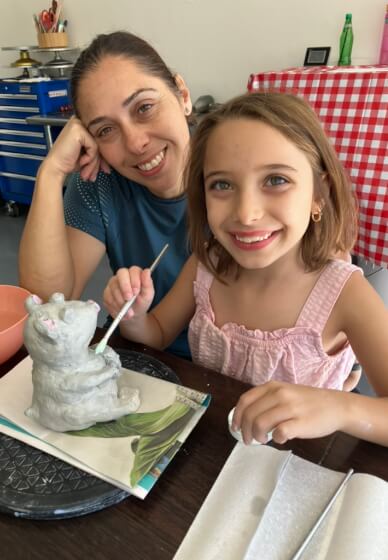 Parent and Child Hand Building Pottery Workshop