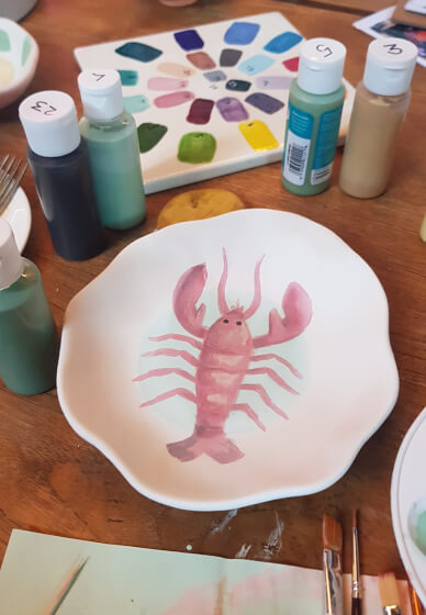 Parents and Kids: Ceramic Painting Workshop