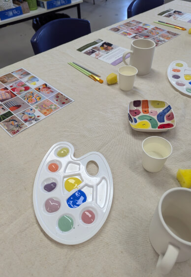 Parents and Kids: Ceramic Painting Workshop