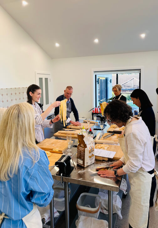 Pasta and Focaccia Italian Cooking Class
