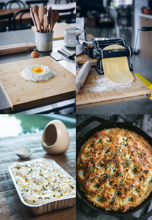 Pasta and Focaccia Italian Cooking Class