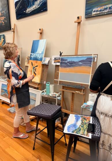Pastel Painting Workshop: Seascapes and Sunsets