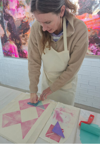 Pattern Play Block Printing Workshop