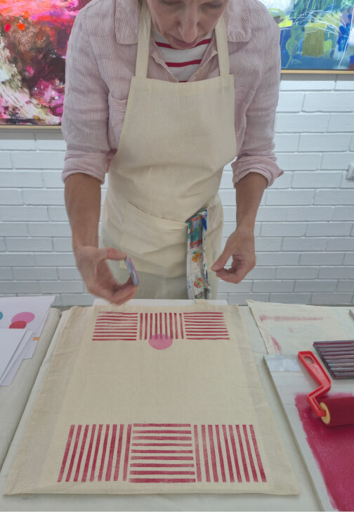 Pattern Play Block Printing Workshop