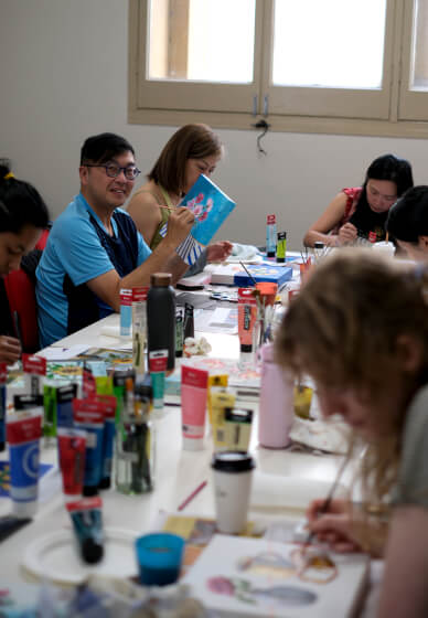 Peaceful Landscape Acrylics Painting Workshop