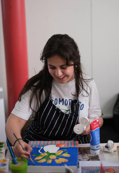 Peaceful Landscape Acrylics Painting Workshop