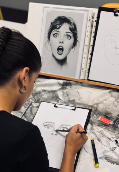 Pencil Portrait Workshop: Draw Any Face, Ready to Gift