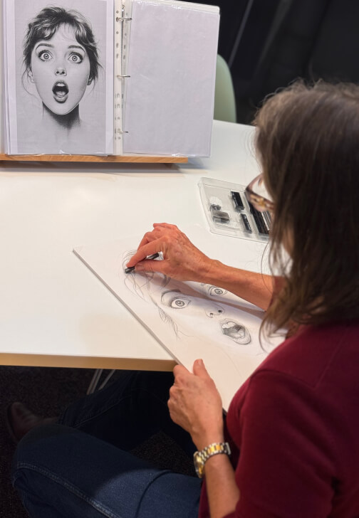 Pencil Portrait Workshop: Draw Any Face, Ready to Gift