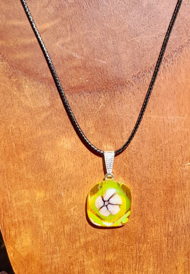 Pendant and Earrings Fused Glass Jewellery Workshop