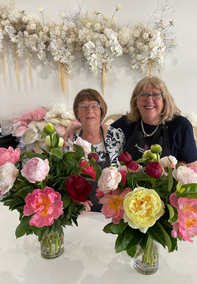 Peony Flower Arranging Class for Beginners