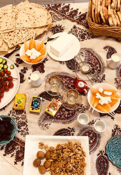 Pull Up a Chair: Mum Is Here – Persian Breakfast Tales