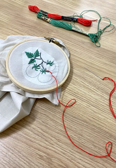 Personalise Your Clothes: Upcycled Embroidery Workshop