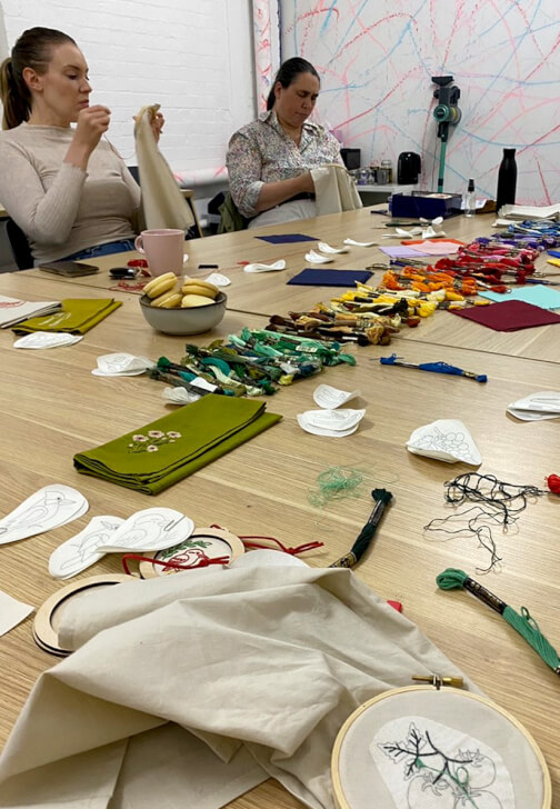 Personalise Your Clothes: Upcycled Embroidery Workshop
