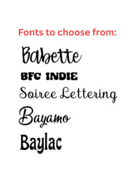 Personalised Christmas Ornament Workshop