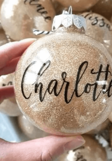 Personalised Christmas Ornament Workshop