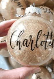 Personalised Christmas Ornament Workshop