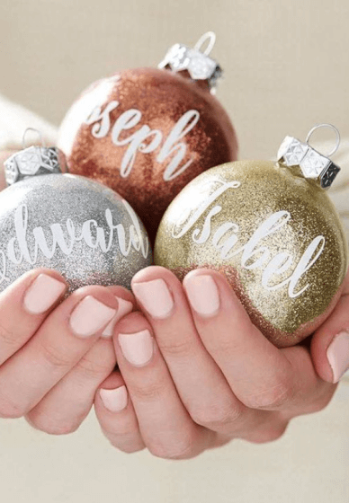 Personalised Christmas Ornament Workshop