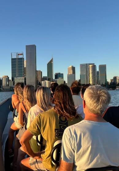 Perth Sunset City Walk and River Cruise