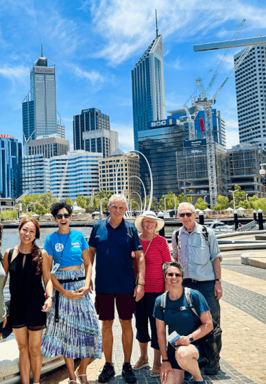 Perth Sunset City Walk and River Cruise