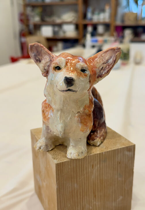 Pet Sculpture Portrait in Clay Workshop