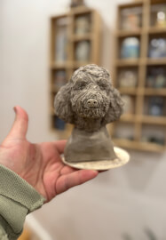 Pet Sculpture Portrait in Clay Workshop