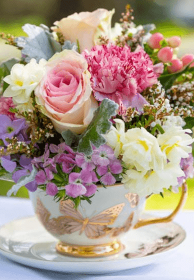 Petals and Porcelain Flower Workshop and HighTea