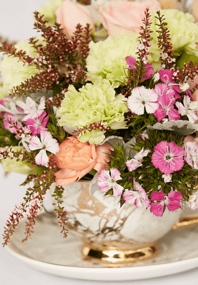 Petals and Porcelain Flower Workshop and HighTea