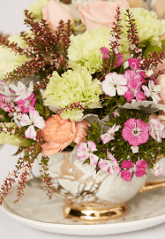 Petals and Porcelain Flower Workshop and HighTea