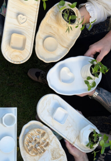 Petite Ceramic Tray and Ring Dish Workshop