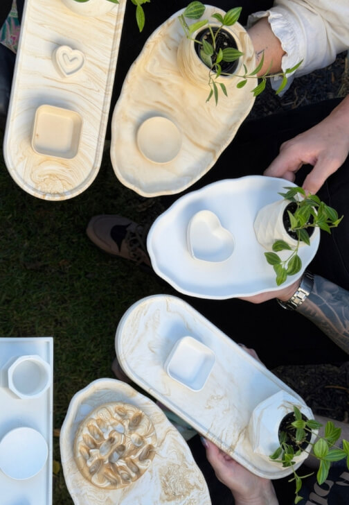 Petite Ceramic Tray and Ring Dish Workshop