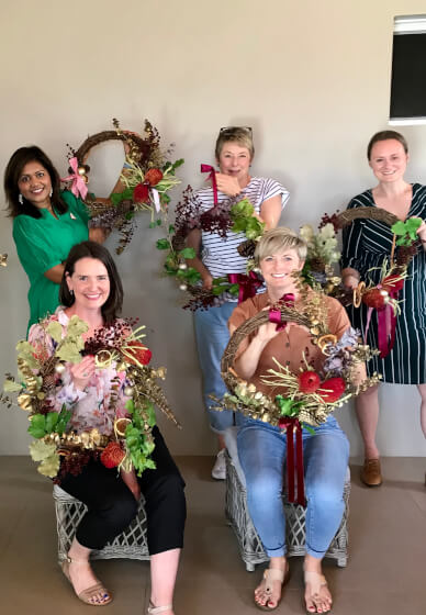 Petite Woven Christmas Wreath Workshop