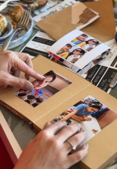 Photo Album Making at Home