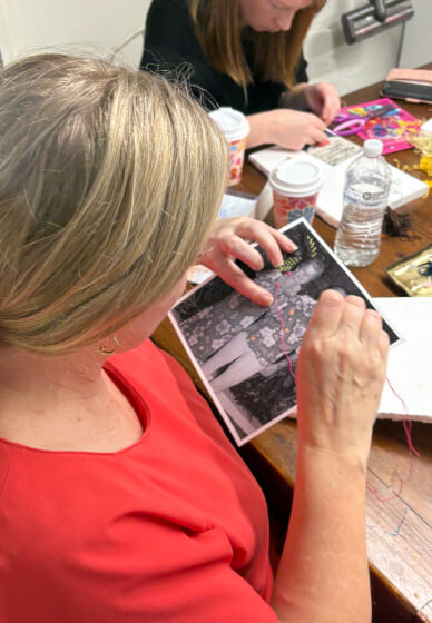 Photo Embroidery Class