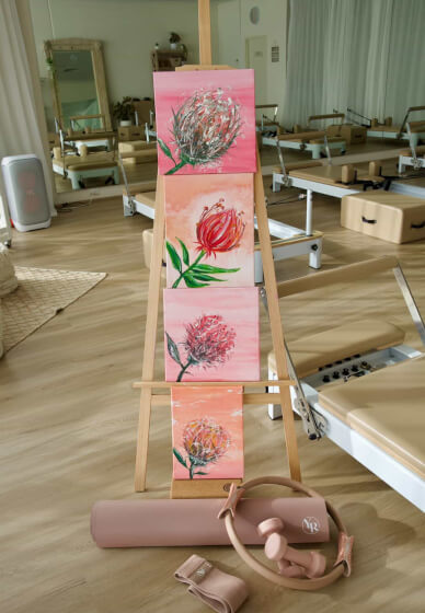 Pilates, Paint and Prosecco Class