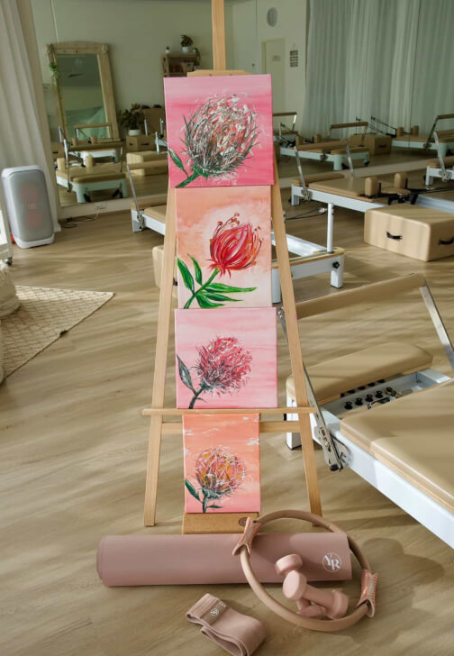 Pilates, Paint and Prosecco Class