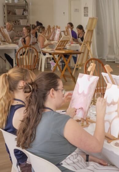 Pilates, Paint and Prosecco Class