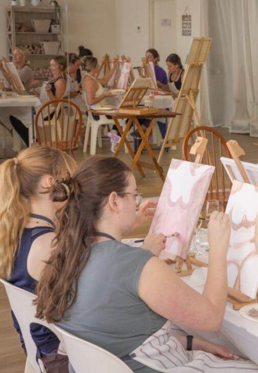 Pilates, Paint and Prosecco Class