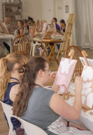 Pilates, Paint and Prosecco Class