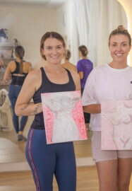 Pilates, Paint and Prosecco Class
